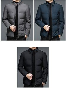 Stylish Winter Stand Collar Zipper Jacket