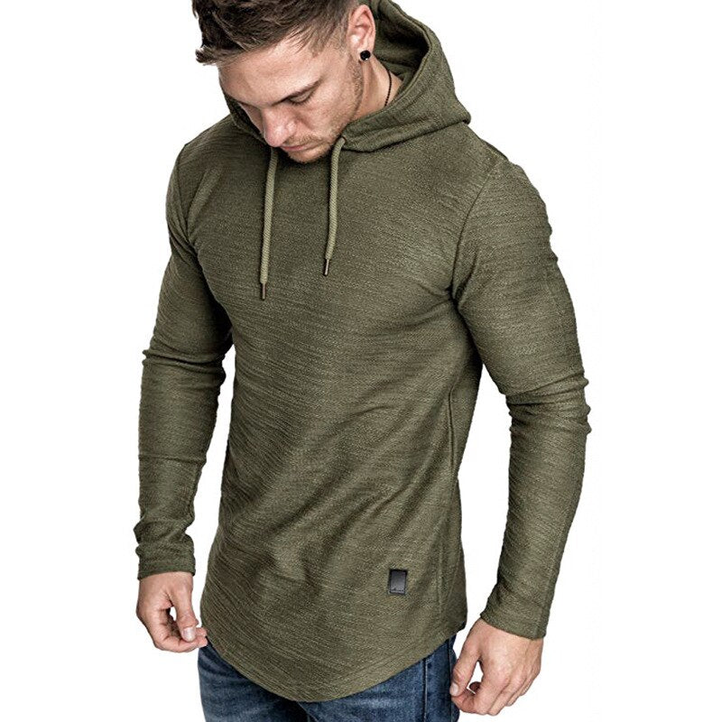 Fashion Solid Color Hip Hop Hoodie