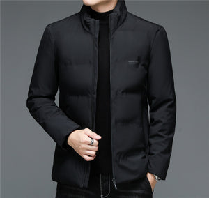 Stylish Winter Stand Collar Zipper Jacket