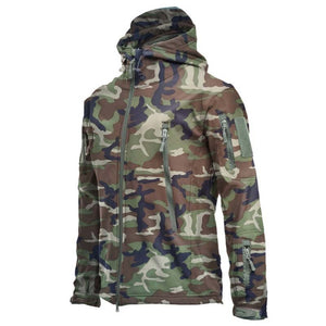 Military Tactical Windproof Waterproof Hooded Jacket