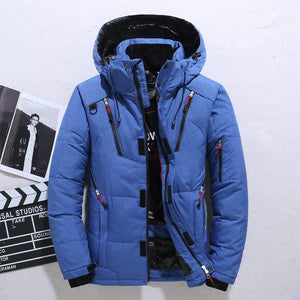 Winter Outdoor Duck Down Hooded Jacket