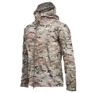 Military Tactical Windproof Waterproof Hooded Jacket