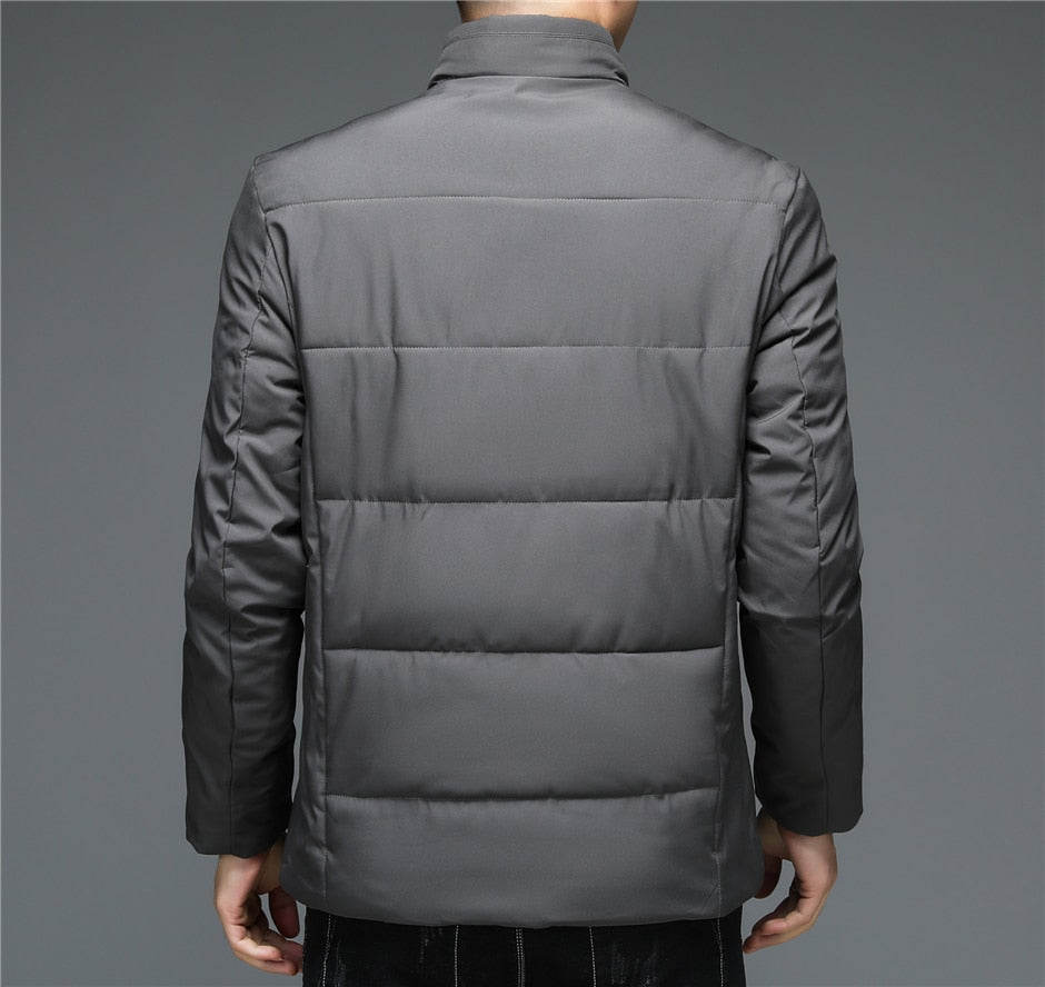 Stylish Winter Stand Collar Zipper Jacket