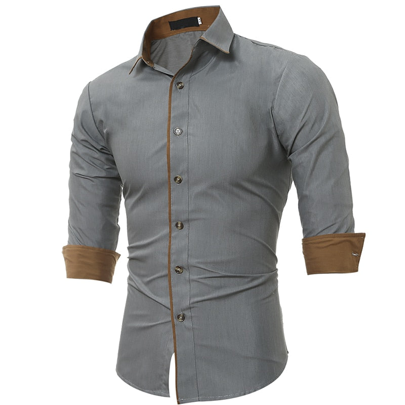 Classic Business Office Long Sleeve Shirt