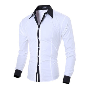 Classic Business Office Long Sleeve Shirt