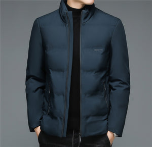 Stylish Winter Stand Collar Zipper Jacket