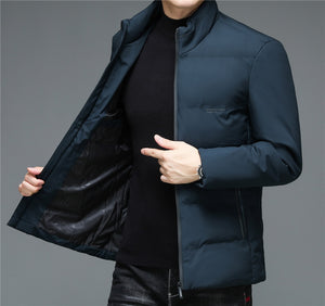 Stylish Winter Stand Collar Zipper Jacket