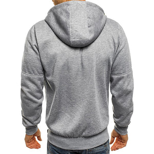 Casual Soft Warm Fashion Zipper Hoodie