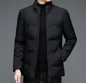 Stylish Winter Stand Collar Zipper Jacket