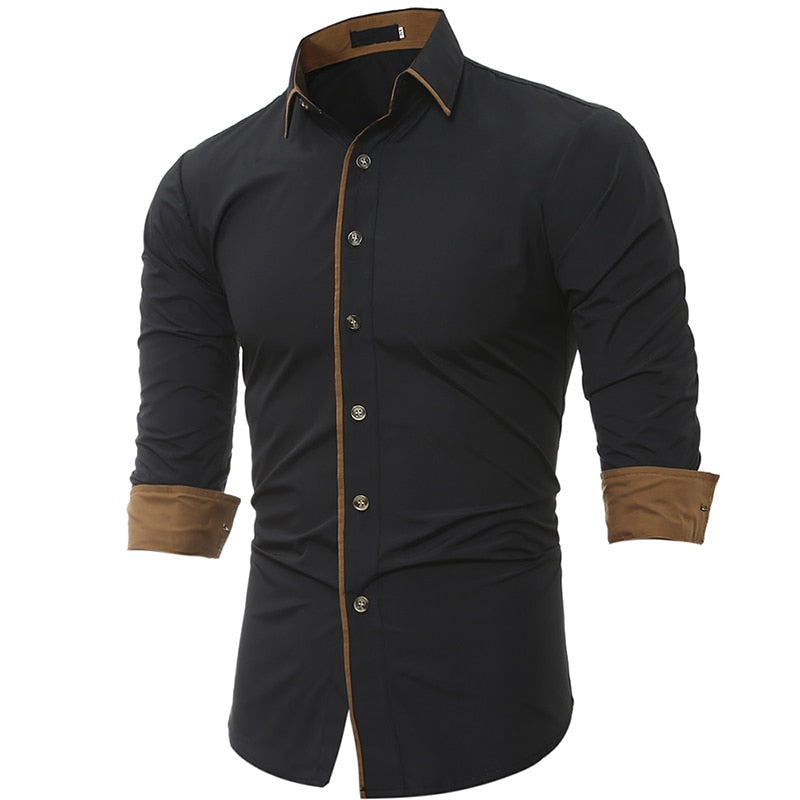 Classic Business Office Long Sleeve Shirt