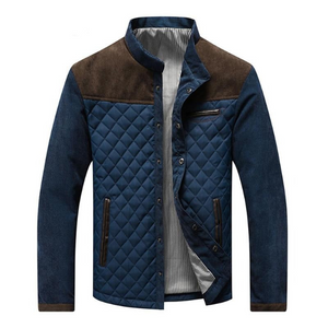 Quilted Spring Autumn Baseball Bomber Jacket