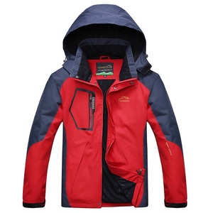 Casual Spring Autumn Waterproof Breathable Hooded Jacket