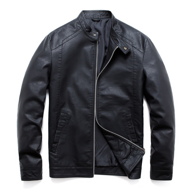 Leather Motorcycle Black Jacket