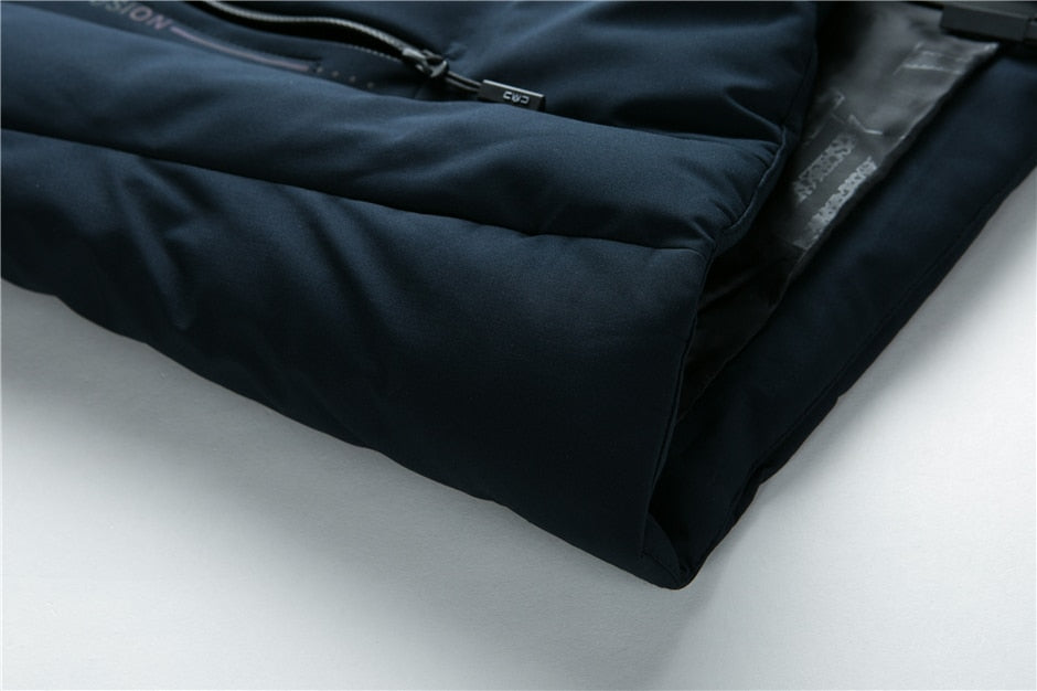 Stylish Winter Stand Collar Zipper Jacket