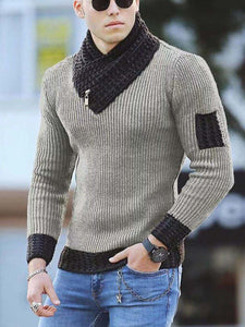 Knitted Vintage Style Wool Warm Pullover