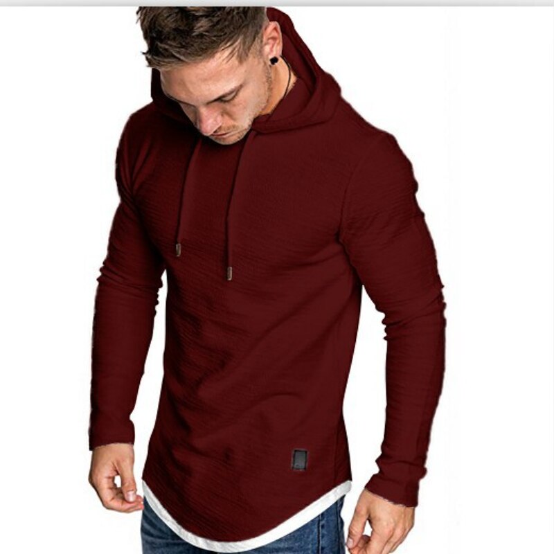 Fashion Solid Color Hip Hop Hoodie