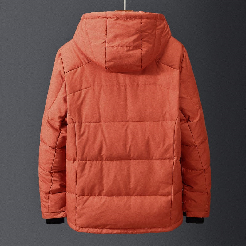 Winter Outdoor Duck Down Hooded Jacket