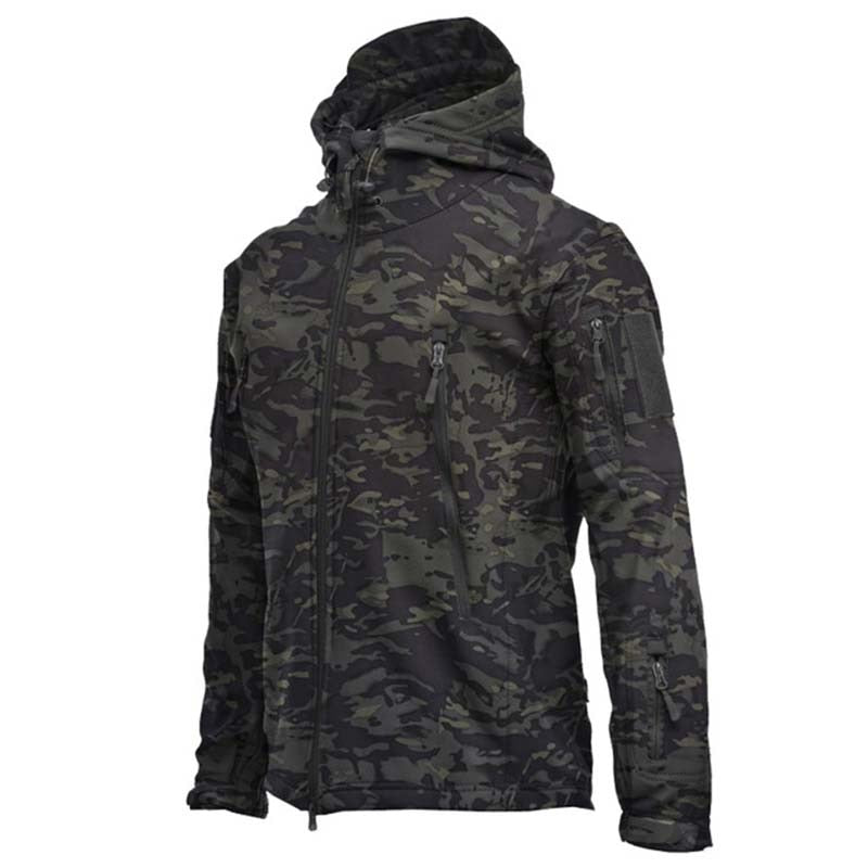 Military Tactical Windproof Waterproof Hooded Jacket