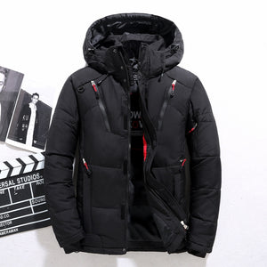 Winter Outdoor Duck Down Hooded Jacket