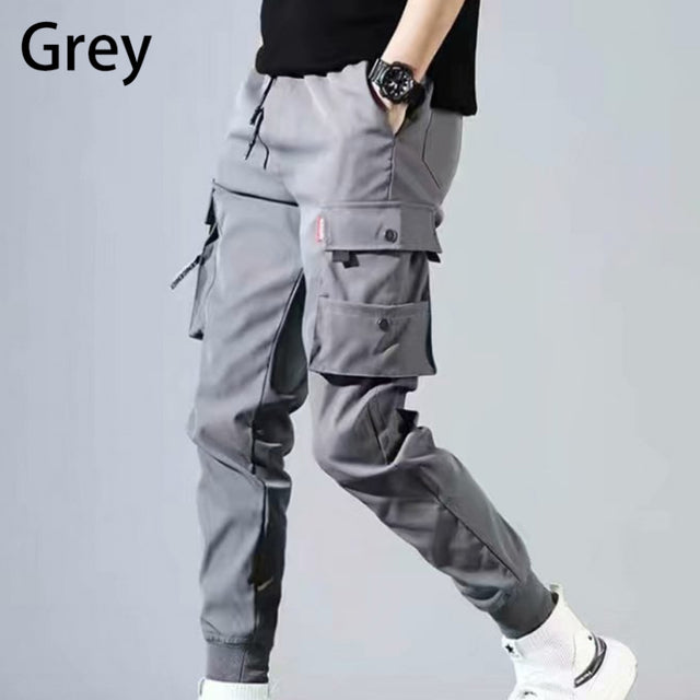 Spring Summer Drawstring Sportswear Cargo Pants