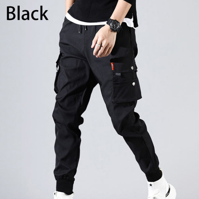 Spring Summer Drawstring Sportswear Cargo Pants