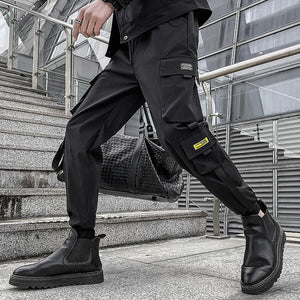 Spring Summer Drawstring Sportswear Cargo Pants