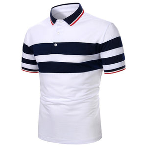 Summer Casual Fashion Short Sleeve Polo Shirt