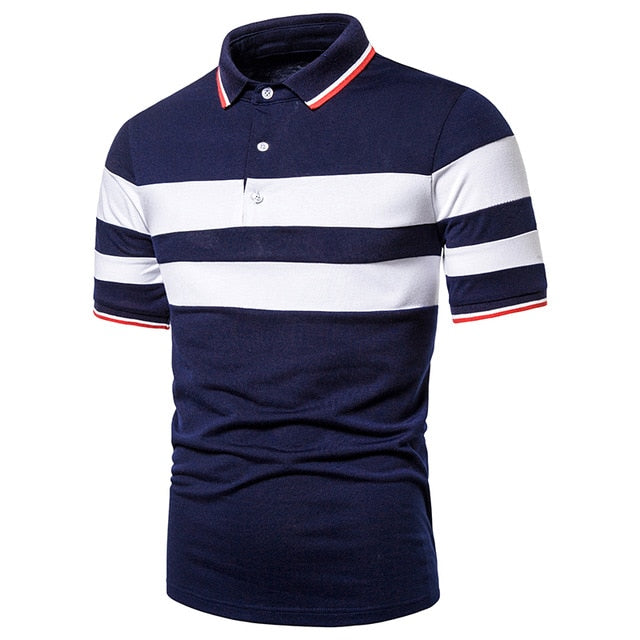 Summer Casual Fashion Short Sleeve Polo Shirt