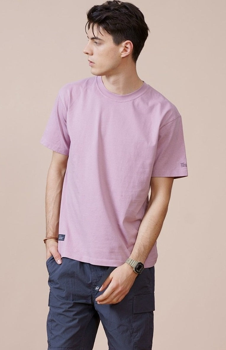 Summer Spring Solid Color High Quality T-Shirt