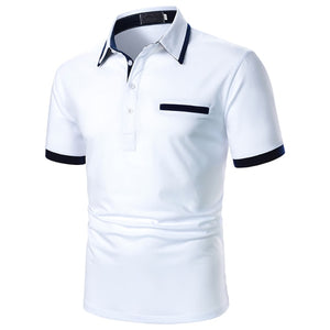 Summer Casual Fashion Short Sleeve Polo Shirt