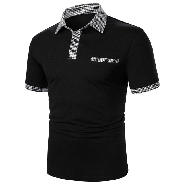 Summer Casual Fashion Short Sleeve Polo Shirt