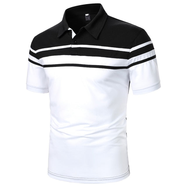 Summer Casual Fashion Short Sleeve Polo Shirt