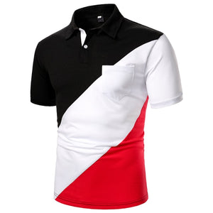 Summer Casual Fashion Short Sleeve Polo Shirt