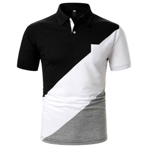 Summer Casual Fashion Short Sleeve Polo Shirt