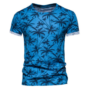 Hawaii Style O-Neck High Quality Beach T-Shirt