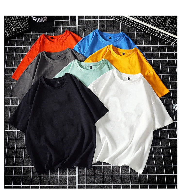 Summer Fashion Oversized Streetwear Short Sleeve T-Shirt