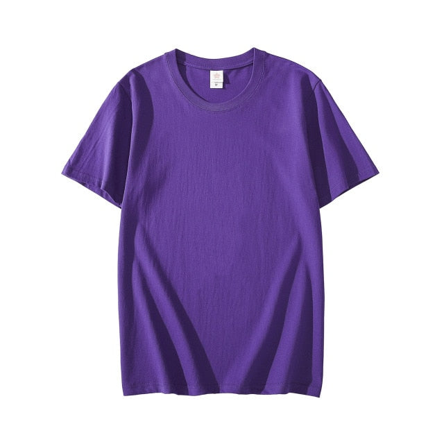 Casual High Quality Multi Solid Color T-Shirt