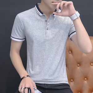 Summer Casual Short Sleeve Polo Shirt