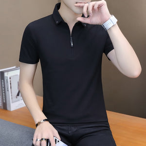 Summer Casual Short Sleeve Polo Shirt