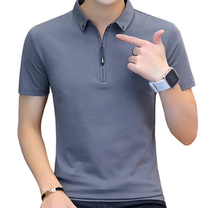 Summer Casual Short Sleeve Polo Shirt