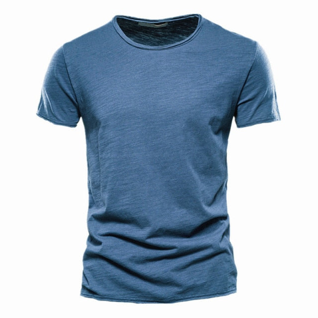 Fashion Summer Quality Slim Design O-Neck T-Shirt