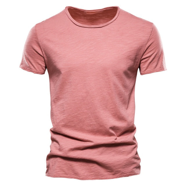 Fashion Summer Quality Slim Design O-Neck T-Shirt