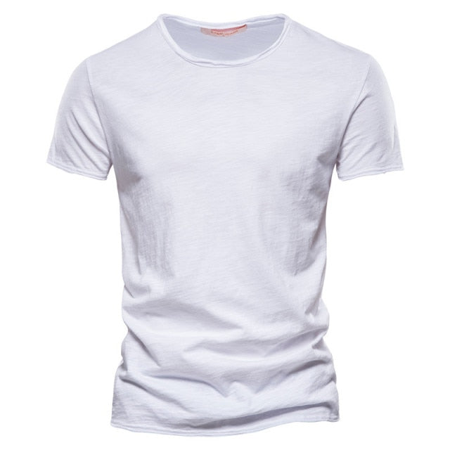 Fashion Summer Quality Slim Design O-Neck T-Shirt