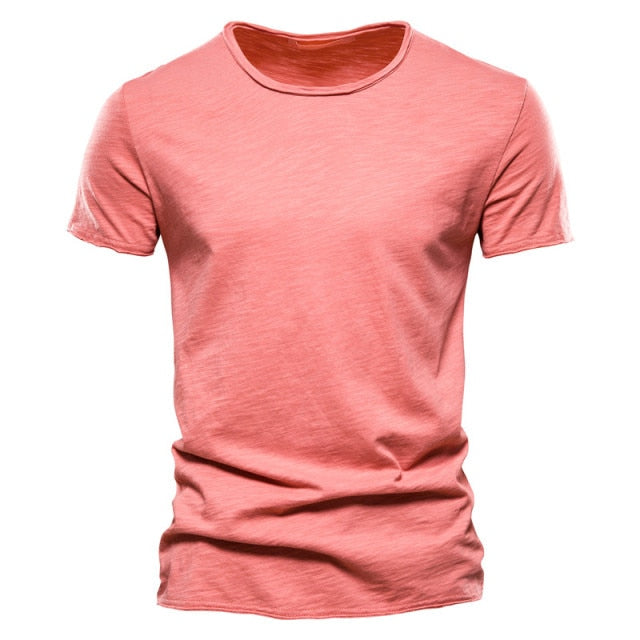 Fashion Summer Quality Slim Design O-Neck T-Shirt