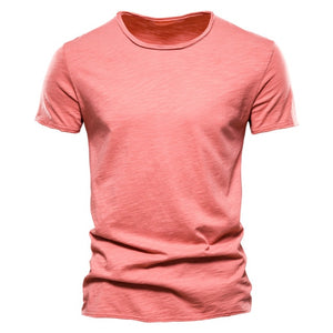 Fashion Summer Quality Slim Design O-Neck T-Shirt