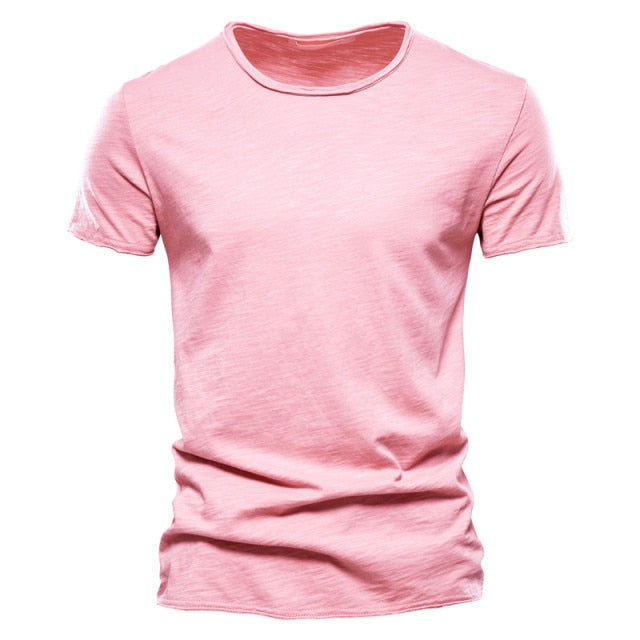 Fashion Summer Quality Slim Design O-Neck T-Shirt