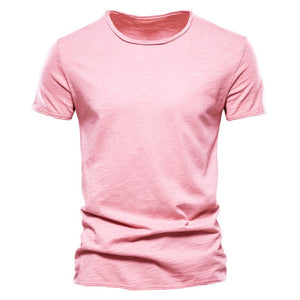 Fashion Summer Quality Slim Design O-Neck T-Shirt