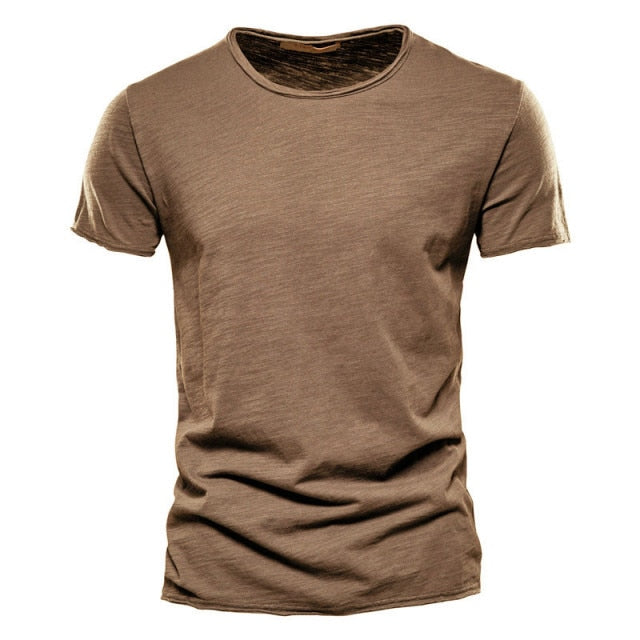 Fashion Summer Quality Slim Design O-Neck T-Shirt