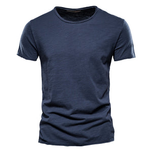 Fashion Summer Quality Slim Design O-Neck T-Shirt