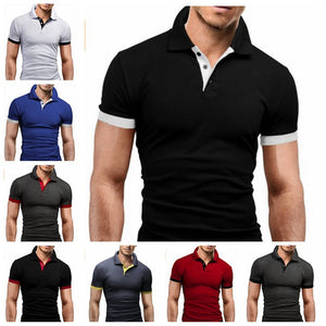 Summer Short Sleeve Fashion Casual Polo Shirt